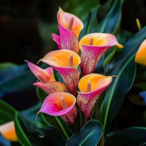 Калла Оникс купить по цене от 450р. в интернет-магазине «Посадика» с доставкой почтой в в Зарайске и по всей России – [изображение №1].